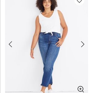 Madewell High Rise Slim Boyjean size 35!!